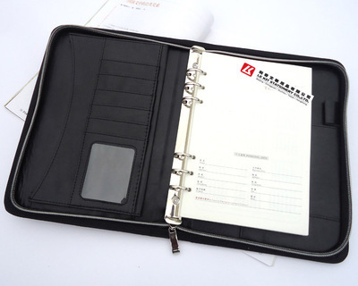 【a4經理夾 多功能文件夾 商務經理夾 房產銷售夾 汽車4S銷售夾】價格,廠家,圖片,文件夾、文件冊,東莞利奇文教用品-